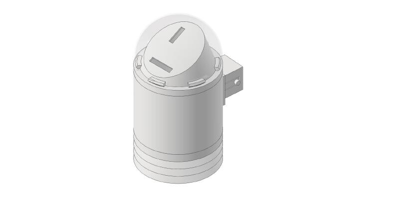 Screwless weather station with ESP8266 | 3d print model