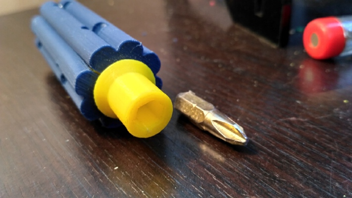 Ratchet screwdriver with torque control | 3d print model