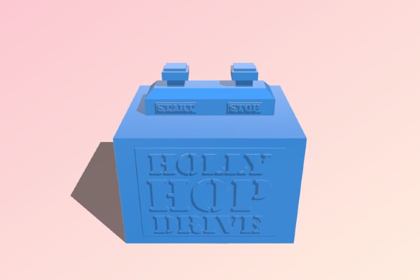 holly hop drive | 3d print model