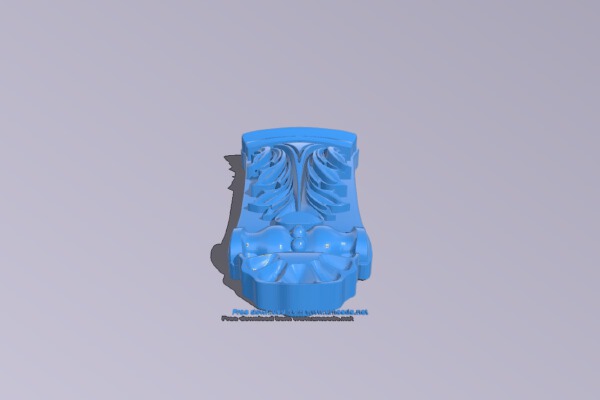 Top of the column | 3d print model