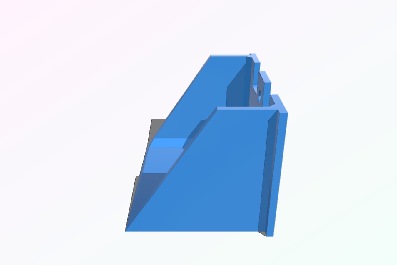 Mini FT Arrow 3D Printed Mount 3_8" wider pod - Flitetest