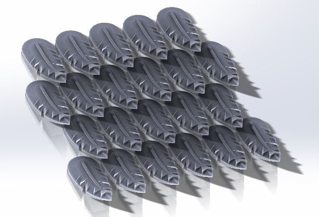 Feather Chain Mail
