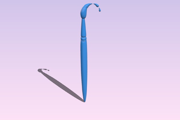 Paintbrush | 3d print model