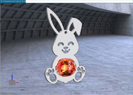 Lindor Easter Bunny (^.^) | 3d print model