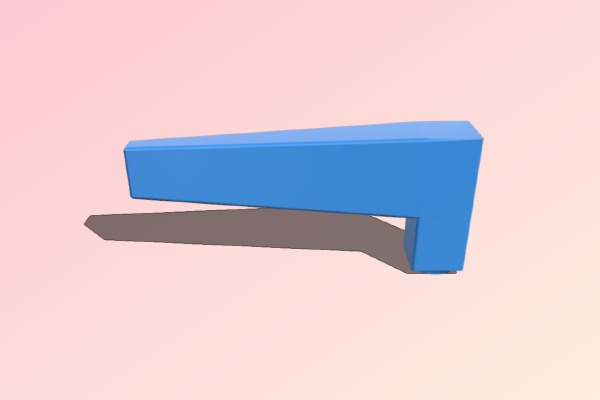 Square door Handle | 3d print model