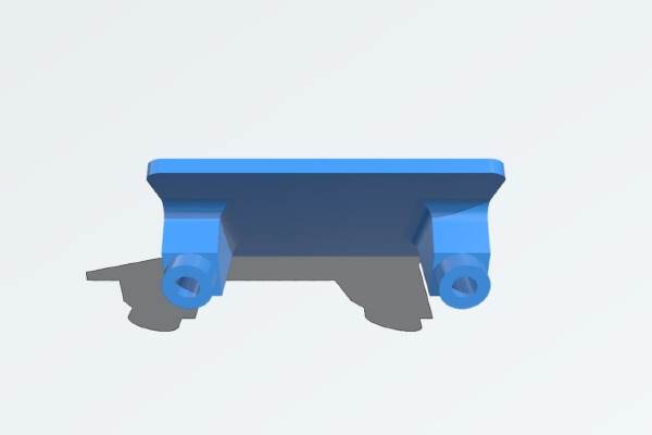 Rear ESC mount for Overdose Galm | 3d print model