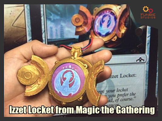 Izzet Locket from Magic the Gathering | 3d print model