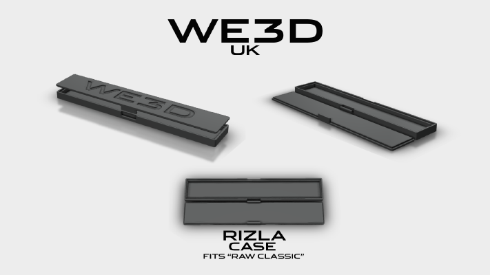Raw Rizla - Rolling Paper Box | 3d print model