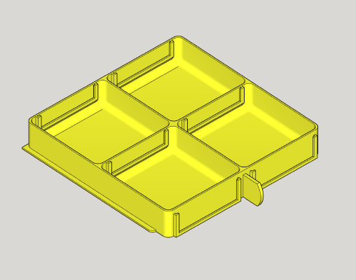 Ultimate Drawers with labels | 3d print model