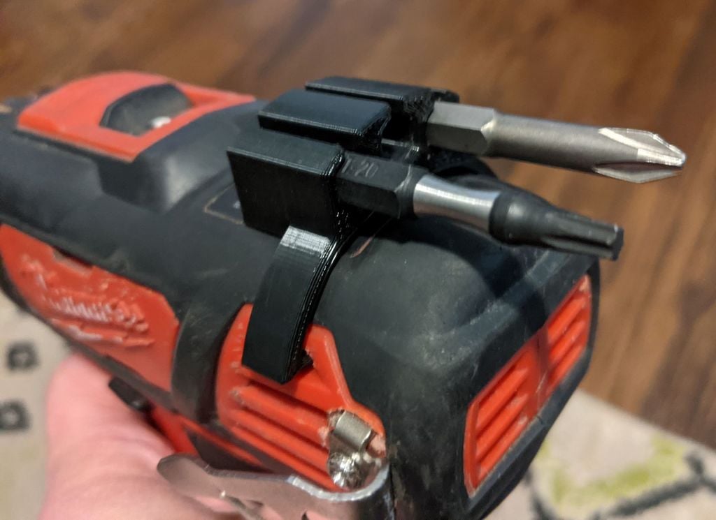 Milwaukee M12 1_4" Hex Screwdriver bit holder
