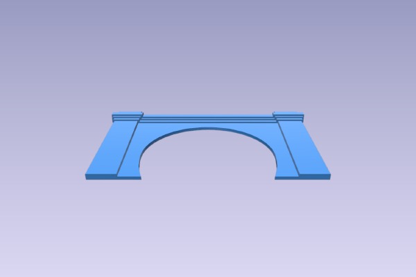 NSW Double track Tunnel | 3d print model