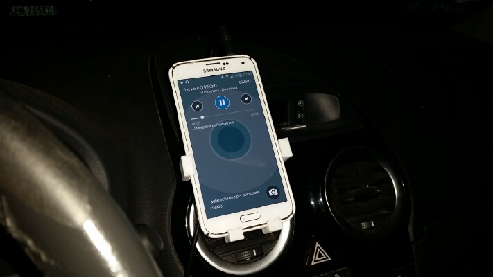 Samsung Galaxy S5  holder for car | 3d print model