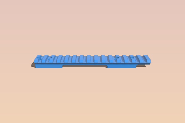 VSR-10 MB03 High Top Rail | 3d print model