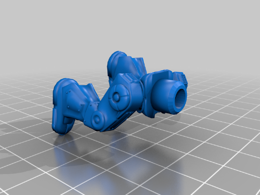 6mm Sci-fi "Big Mac" Mech | 3d print model