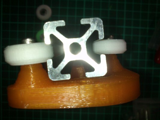 Kossel 2020 flex printed  roller | 3d print model