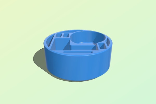 Osmo Pocket Accessory Storage | 3d print model