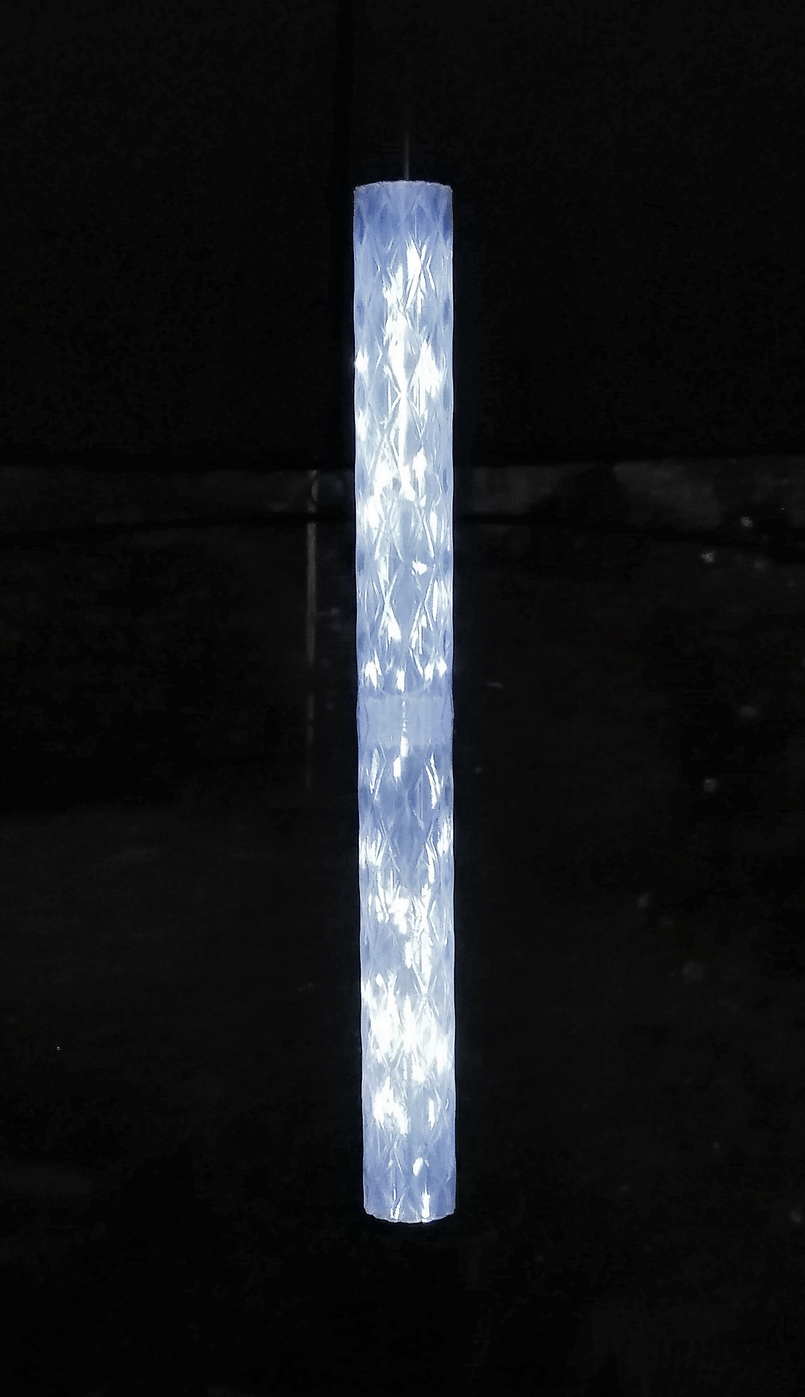 luminous crystal tube
