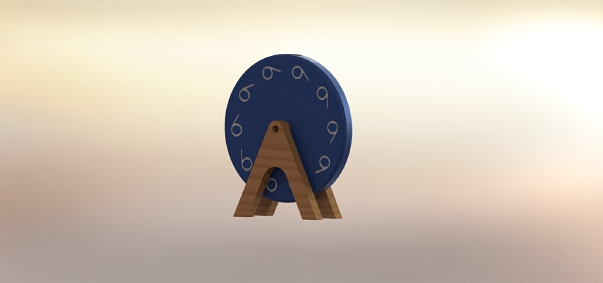 Free Energy Number Wheel | 3d print model