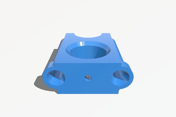Prometheus 1.1 Hotend support for Smartrap 0.4.9.1 with Proximity Sensor | 3d print model