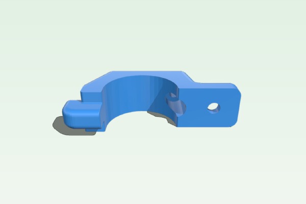 Magicshine 808 Bicycling LED headlight mounts, various types | 3d print model