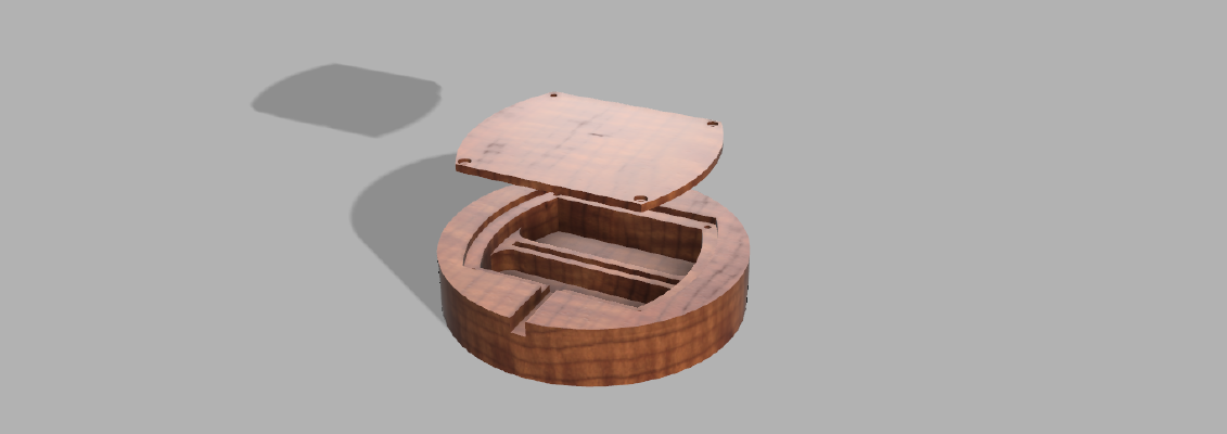 LED Acrylic Sign Base | 3d print model