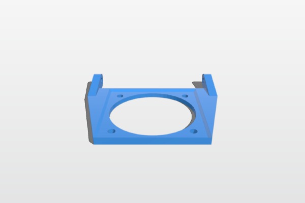 Fan holder for Greg X carriage and variants | 3d print model