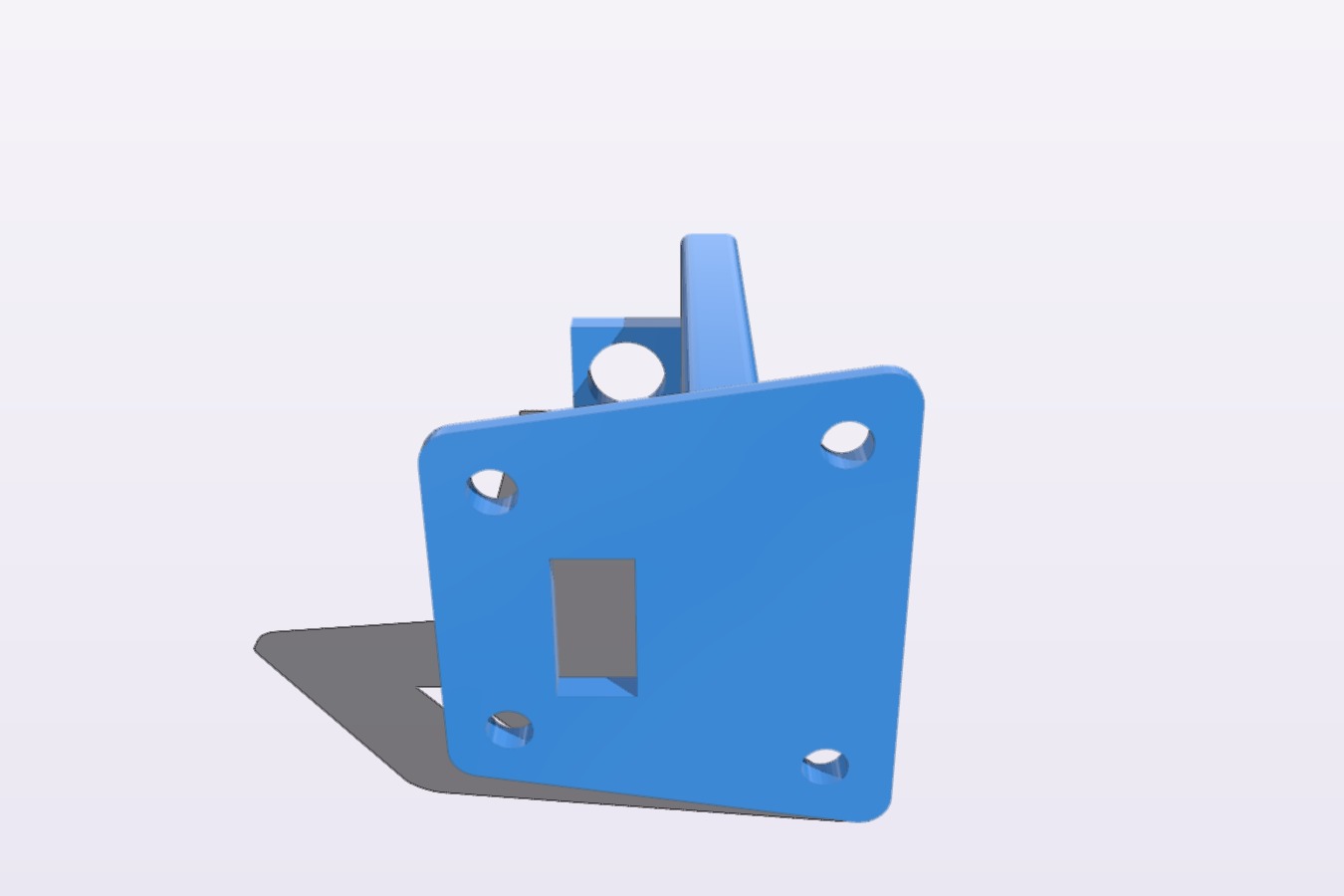 TS5828 mount for DJI F450 quadcopter