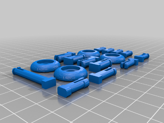 right fingers | 3d print model