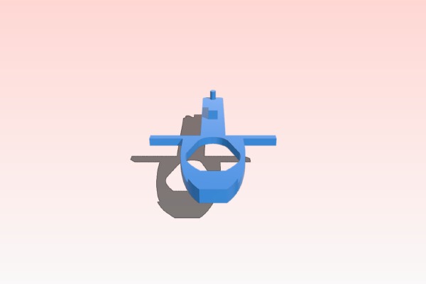 Roco H0 DB Silberlinge NEM coupling | 3d print model