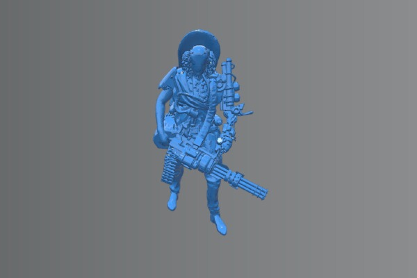 mutant heavy - underhiver | 3d print model