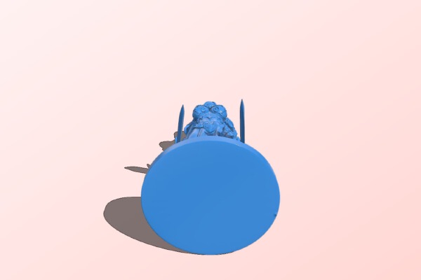 Warrior woman | 3d print model