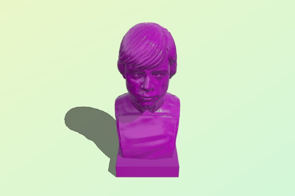 Luke Skywalker v2 | 3d print model