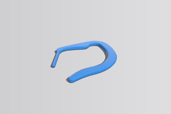 headset ear piece replacement | 3d print model