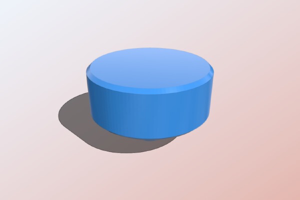 Toilet Flush Button | 3d print model
