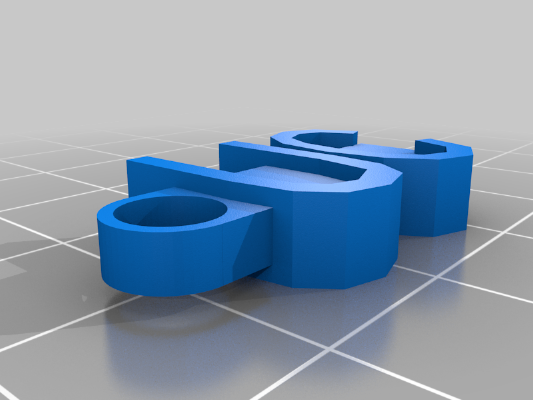 UC keychain fixed | 3d print model