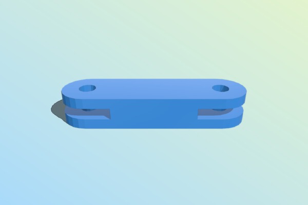 SJ1000 Action Camera motorcycle helmet mount | 3d print model