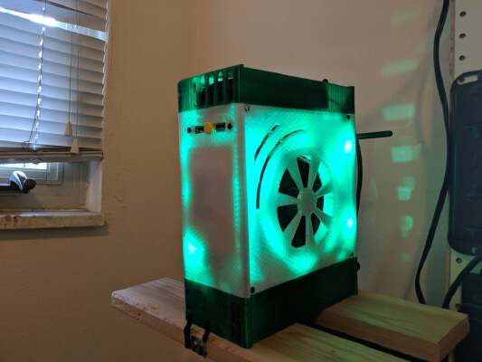 Powerful Mini ITX PC Case | 3d print model