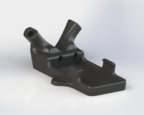 Frsky D4R-II mount and antenna support | 3d print model