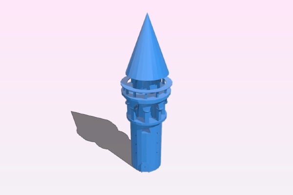 Galata Tower | 3d print model