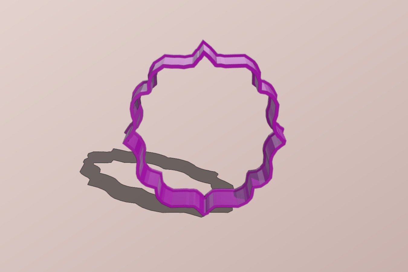 Plaque2 Cookie Cutter