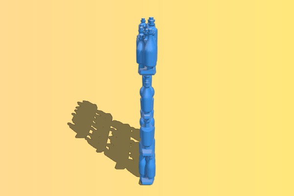 Bottles | 3d print model