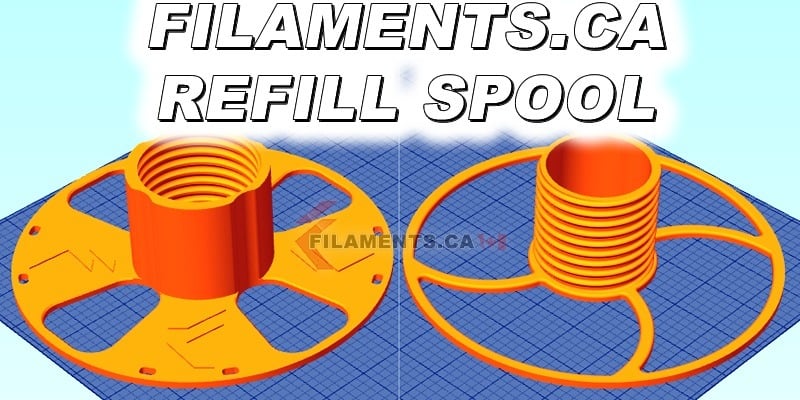 Filaments.ca EconoFil™ Refill Coils 1KG Master Spool | 3d print model