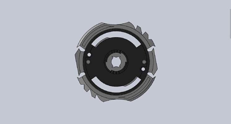Beyblade Burst - CWB system layer - Demonic Inferno | 3d print model