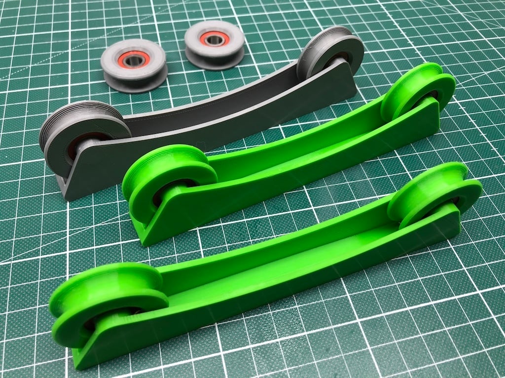 3D Filament Spool Stand w_ Roller Bearings