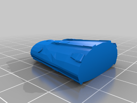 Gunbuster Fourth Generation Battleship Exelion | 3d print model