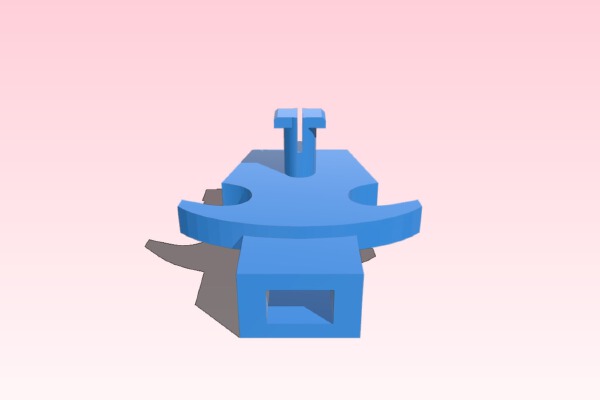 PIKO Kesselwagen 4-achsig NEM Kupplungshalterung | 3d print model