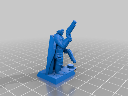 Marshall the Marshal | 3d print model