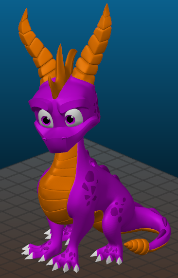 Spyro Statue - Reignited Trilogy - multicolor