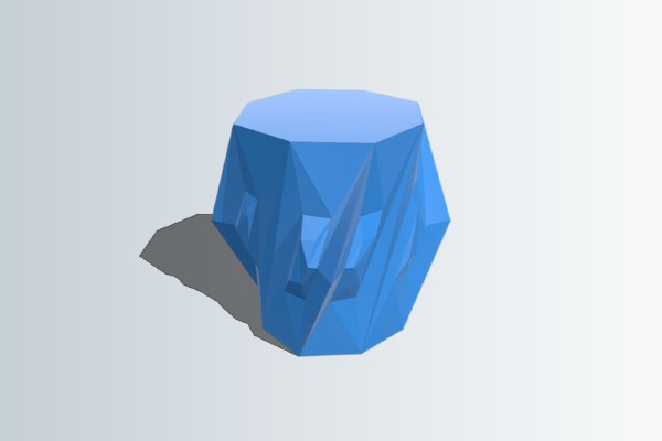spiked pencil box | 3d print model