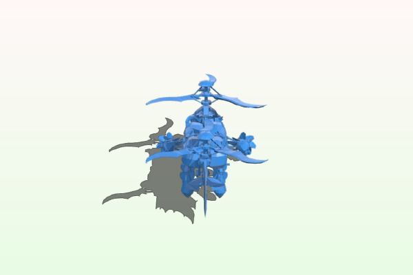 Gyrobomber | 3d print model
